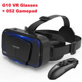 G10 IMAX 3D Movies Giant Screen Virtual Reality Glasses Google Cardboard Box VR Helmet for 4.7-7" Phone,Support Game Controller